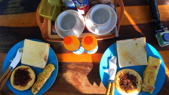Desayuno muy rico para empezar el día